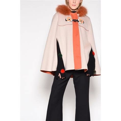 fendi pink cape